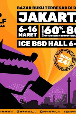 Big Bad Wolf Book Sale Jakarta - ICE BSD City