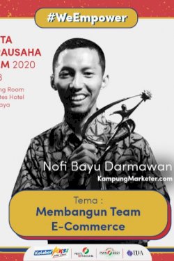 Workshop Membangun Team E-Commerce oleh Nofi Bayu Darmawan - KampungMarketer.com