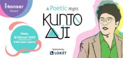 Ikonser, A Poetic Night With Kunto Aji