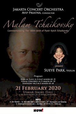 Tchaikovsky Night by Jakarta Concert Orchestra with Avip Priatna