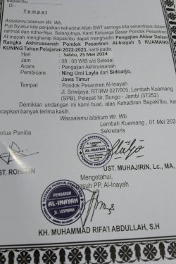 Giat wakil Bupati Bungo