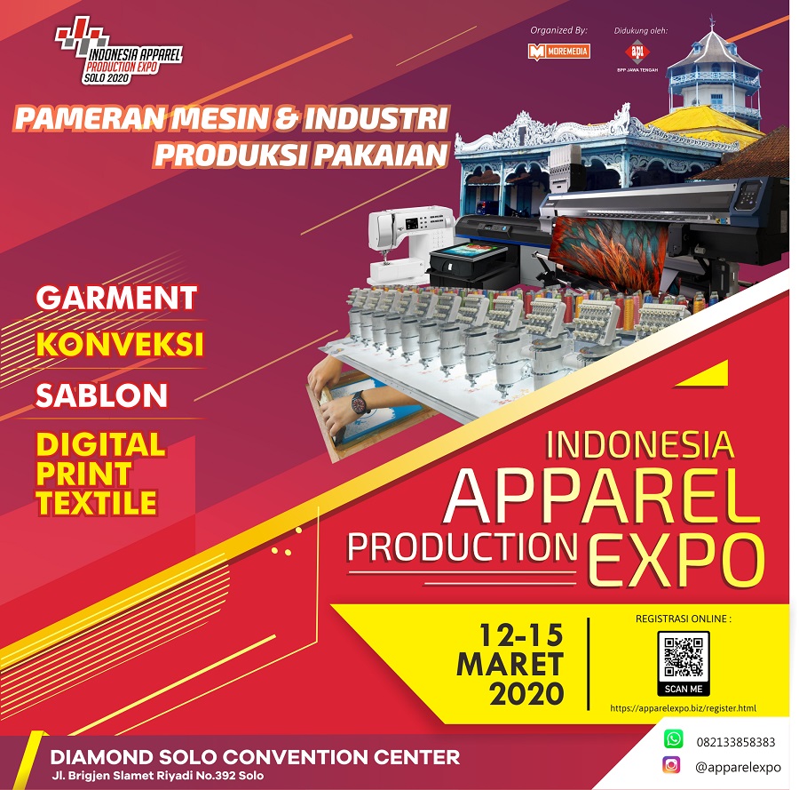 INDONESIA APPAREL PRODUCTION EXPO 2020 SOLO