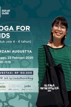 Yoga for Kids bersama Mirzani Augustya