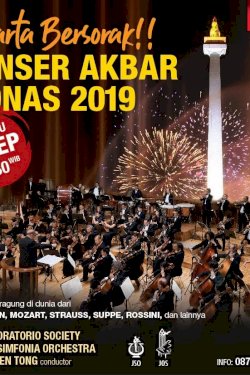 Konser Akbar Monas 2019