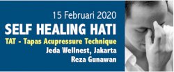 Kelas Self Healing HATI (Jeda Wellnest-Jakarta) 15 Februari 2020
