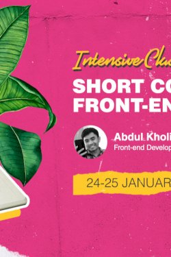 Intensive Class Short Course being Front-End Developer