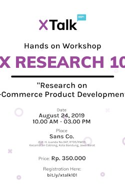 UX RESEARCH 101 : Research on E-Commerce Product Develpment