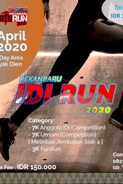 Pekanbaru IDI RUN 2020