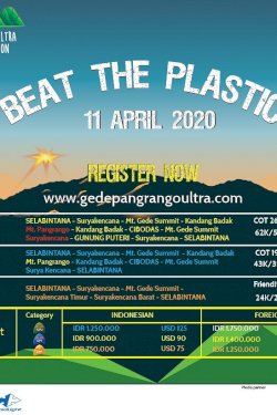 Gede Pangrango Ultra Marathon 2020