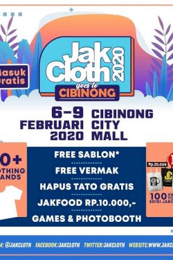 JakCloth Goes to Cibinong 2020