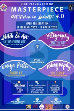 Masterpiece Art Vision in Industri 4.0