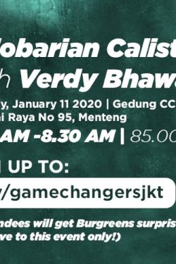 Indobarian Calisthenics Session with Verdy Bhawanta