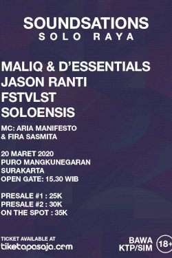 SOUNDSATIONS - SOLO RAYA