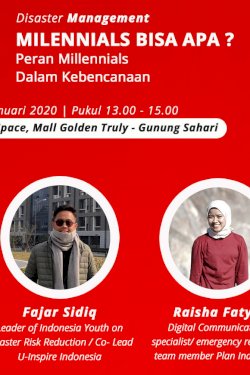 M-Talks : Millennials Bisa Apa ? Peran Millennials Menghadapi Bencana